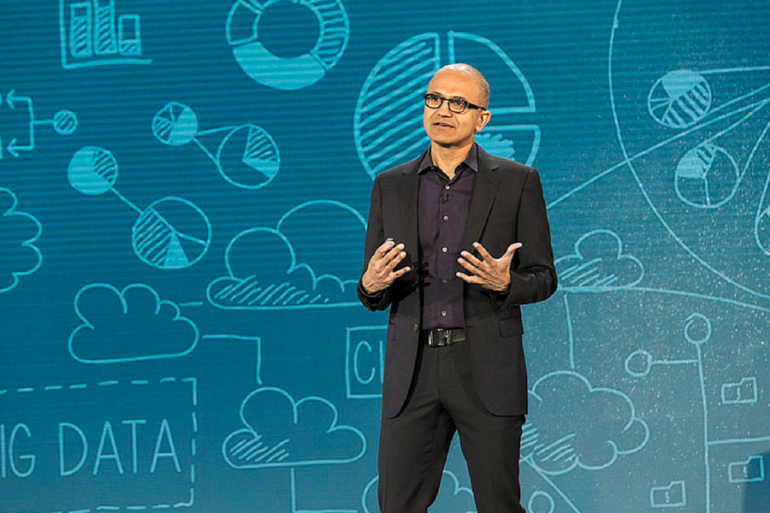MIcrosoft CEO Satya Nadella