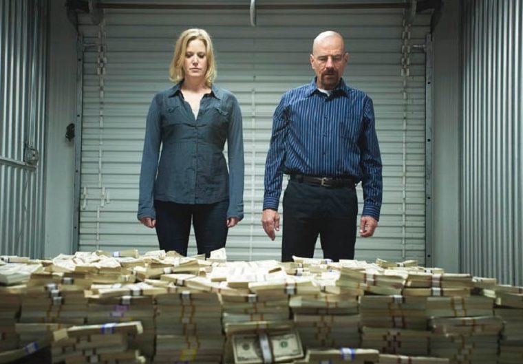 Breaking Bad, money pile