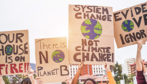 climate change protest