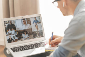 online conference, zoom