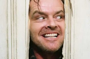 Jack Nicholson in The Shining