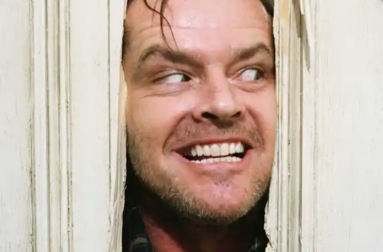 Jack Nicholson in The Shining
