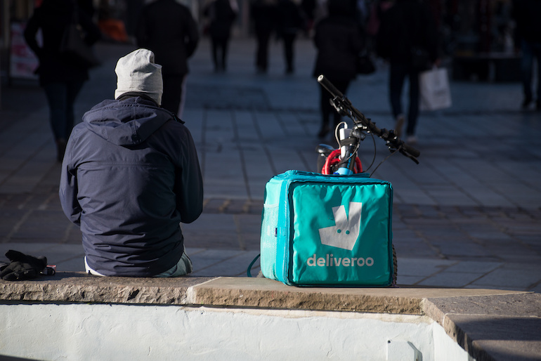 Deliveroo rider