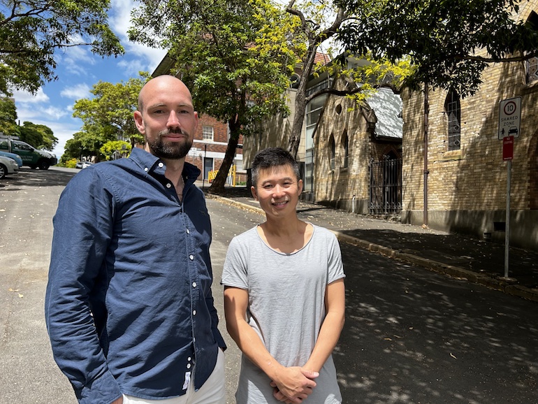 Tim Veron and Michael Pang