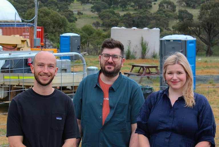 Joel Anderson, Brad Martin and Elizabeth Kirk