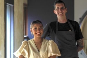 Dorothy (Dot) Lee and Jarrod Walsh.