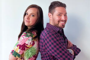 Kidly cofounders Anna Korol and Aaron Deutsch