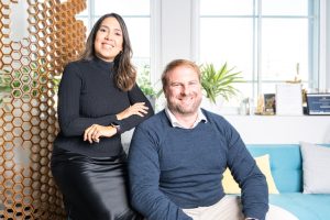 MadeComfy cofounders Sabrina Schwaighofer and Quirin Schwaighofer