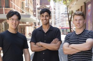 Nullify cofounders Tony Mao, Shantanu Kulkarni_ and Tim Thacker. Photo: Maggie Langtry
