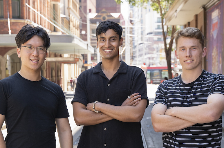 Nullify cofounders Tony Mao, Shantanu Kulkarni_ and Tim Thacker. Photo: Maggie Langtry