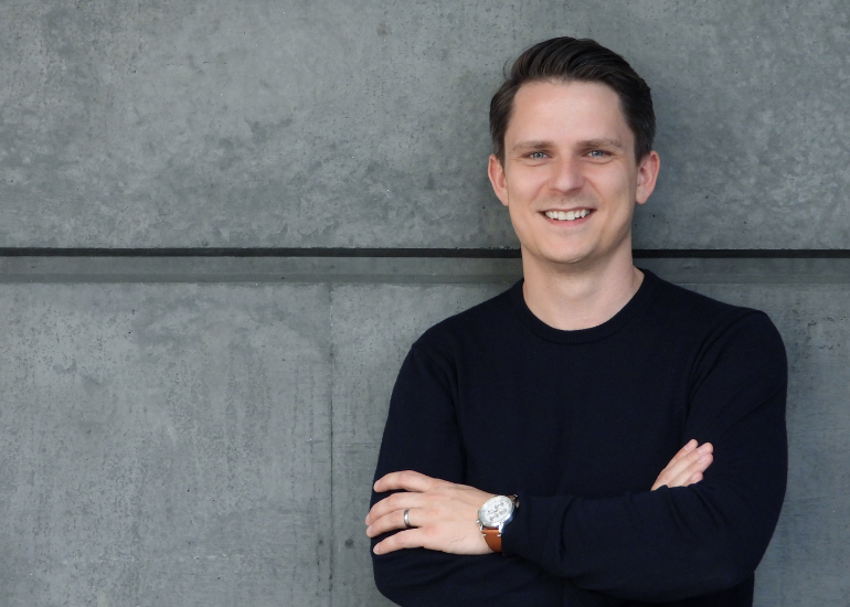 Gelomics founder Christoph Meinert.