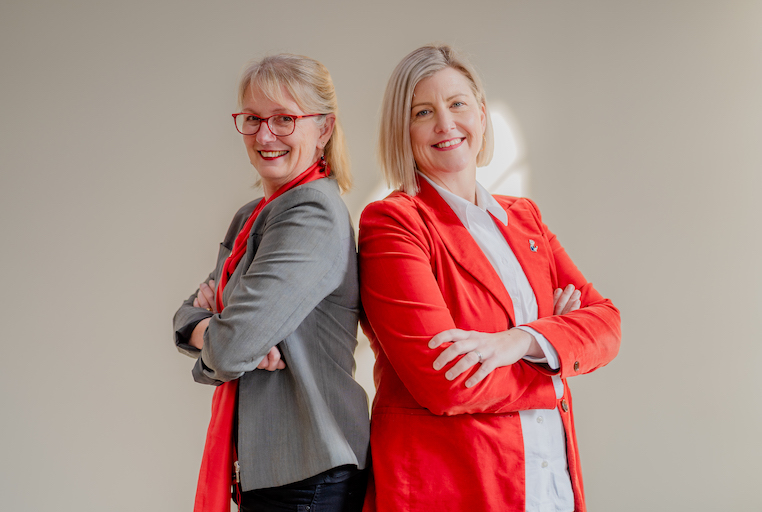 Dr Katherine Woodthorpe & Sally-Ann Williams