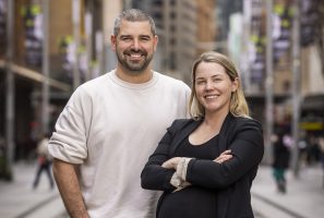 Flagship founder Simon Molnar and Tidal Ventures partner Georgie Turner.