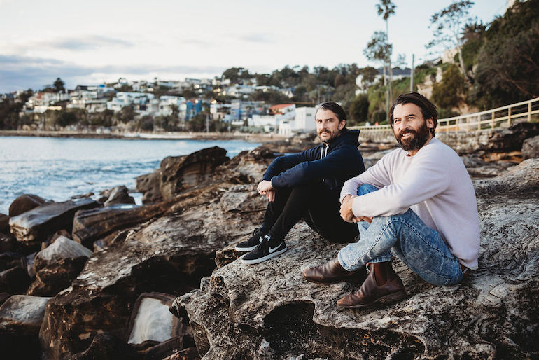 Ocean Impact Organisation cofounders Nick Chiarelli & Tim Silverwood. Photo: Tasha