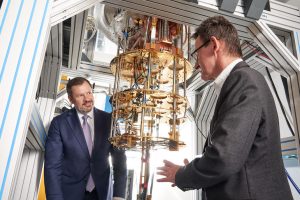 Ed Husic and Andrew Dzurak