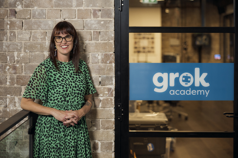 Grok Academy chief strategy officer Martha McKeen