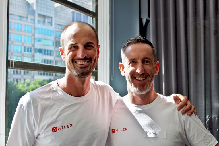 Bede Moore and Mike Abbott, Antler