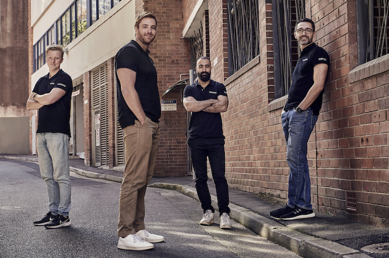 Scott McKeon, Will Scuderi, Fabian Maritato and Gary Caldarola