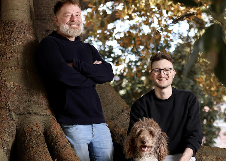 Mac Thompson and Dr Luke Marshall