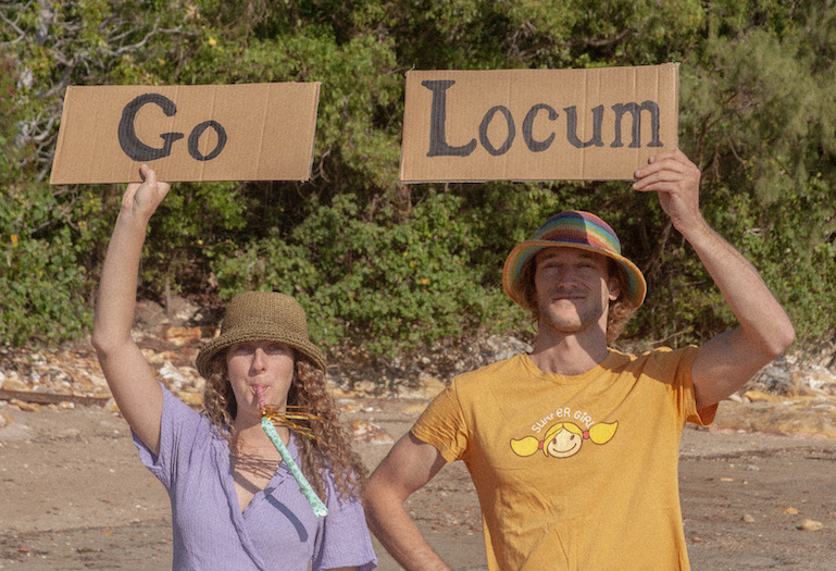 Phoebe Bardsley and Dr Joshua Case