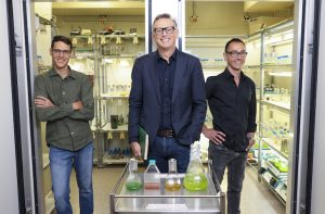 John Martin, Nick Hazell and Mathieu Pernice.