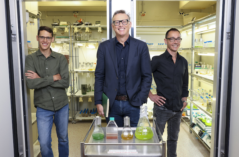 John Martin, Nick Hazell and Mathieu Pernice.