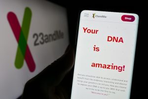 23andMe DNA testing kit