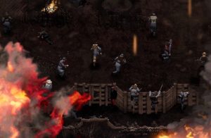 One of the game’s iconic moments, when you storm No Man’s Land. Source: Catchweight Studio