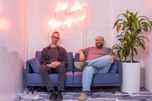 Jamie Hall and Steve Hind