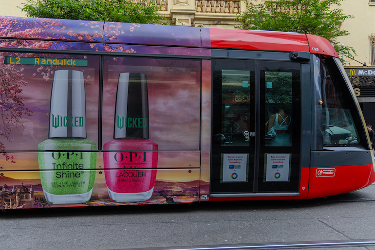 Sydney light rail tram