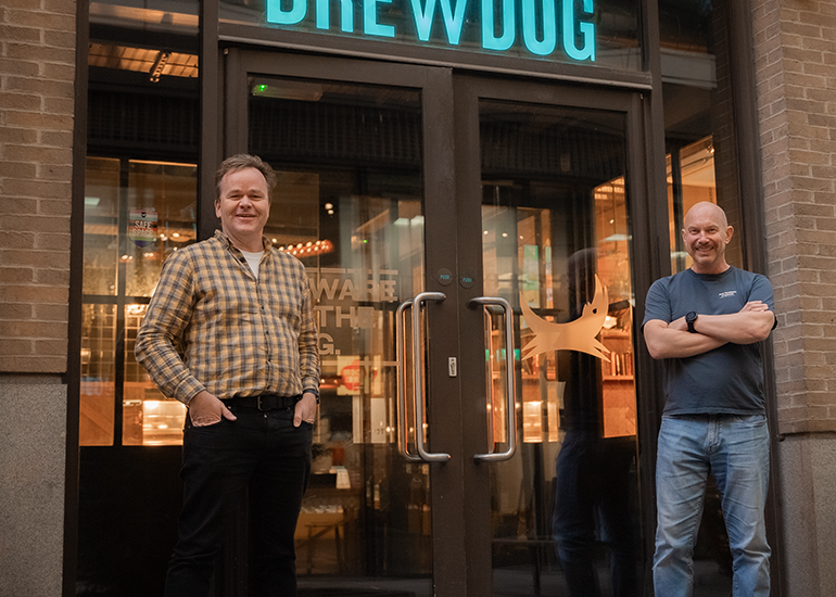 Darren Westlake and Birchal Chair, Adam Vice