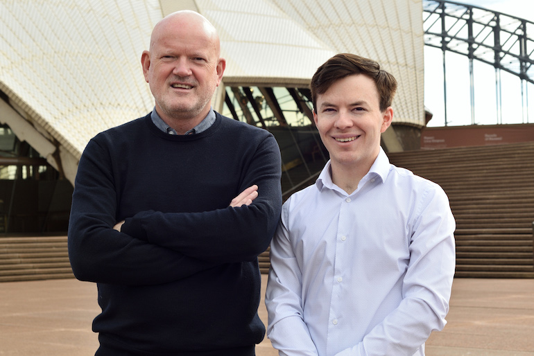 Martin Dagleish and Jamie Beaton