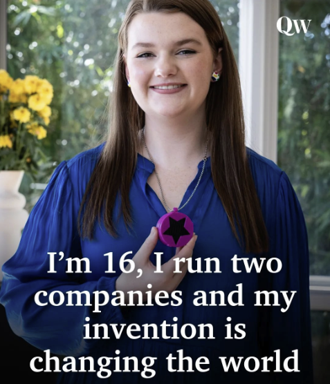 Annie Rogers, founder and inventor of My Voice