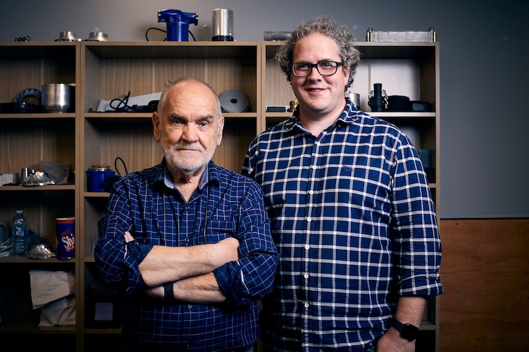 Ron Conry and Sam Ringwaldt