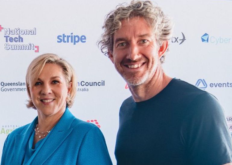 Robyn Denholm and Scott Farquhar