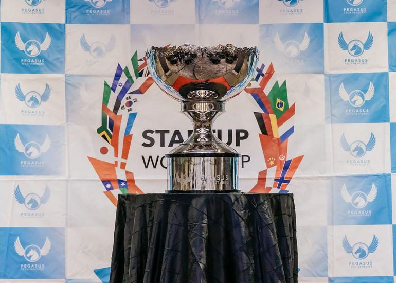 startup world cup trophy