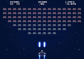 space invaders, bots